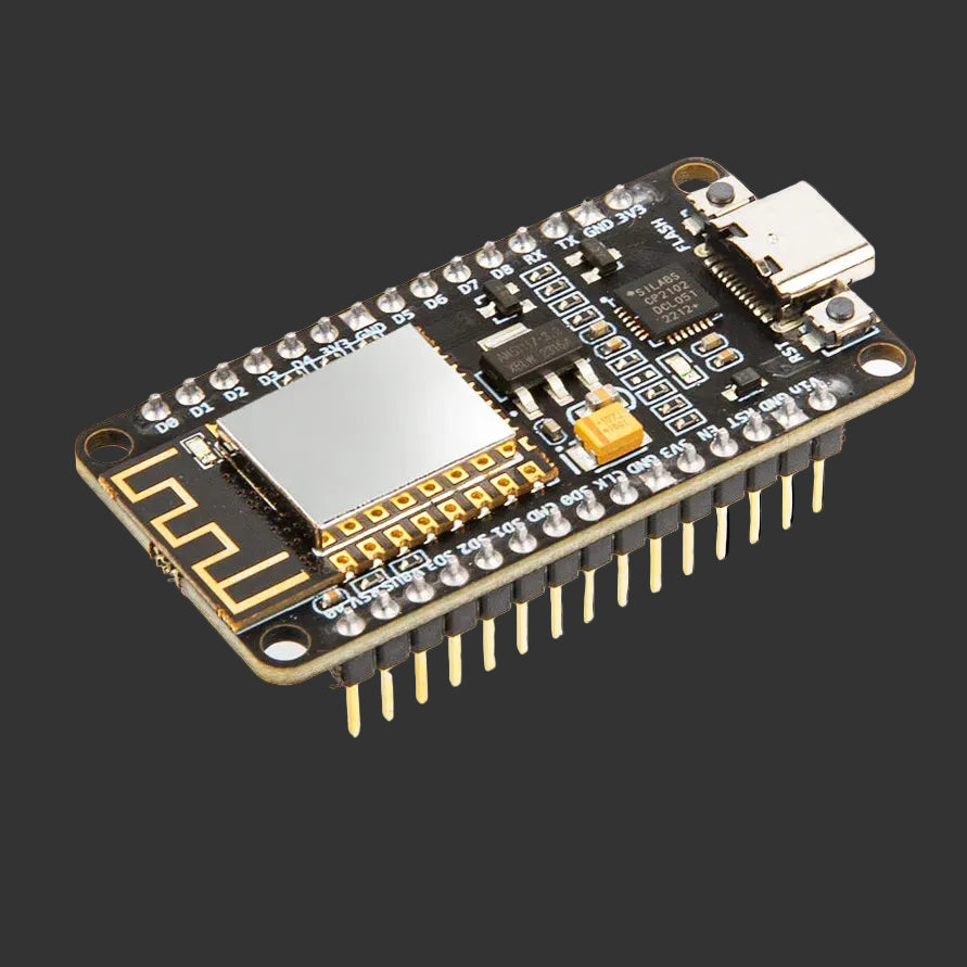Electronic microcontroller board with ACEBOTT branding on a white background