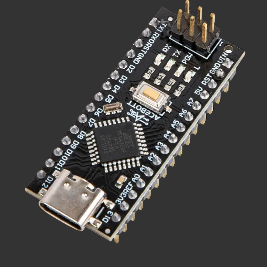 Electronic component board with ACEBOTT branding on a white background
