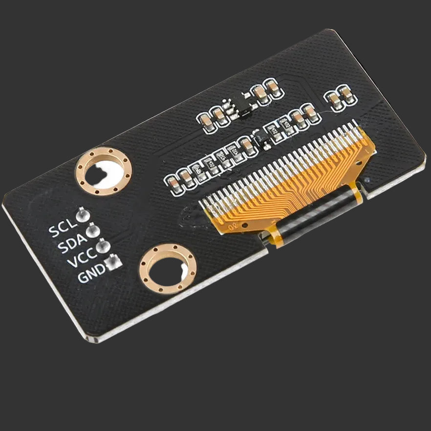 Circuit board with connectors and labeled pins on a white background, featuring the brand 'ACEBOTT'.