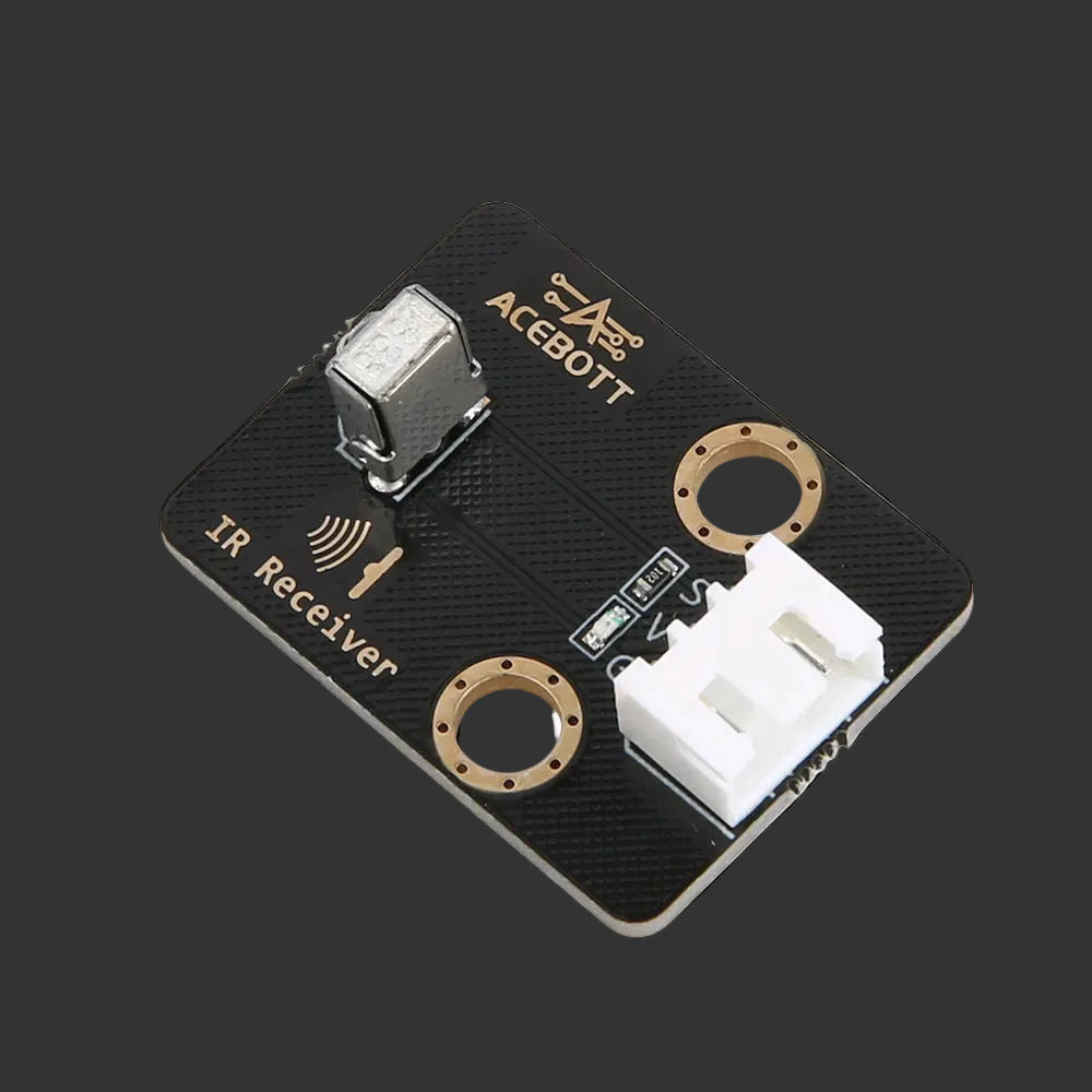 Electronic component with 'ACEBOTT' branding on a white background