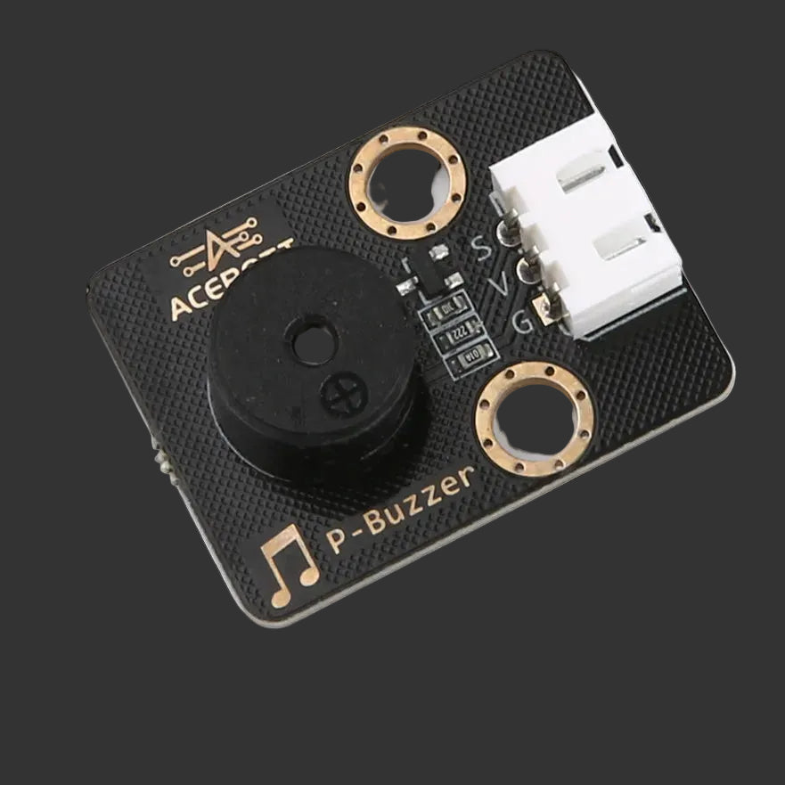 P-Buzzer electronic component with ACEBOTT branding on a white background