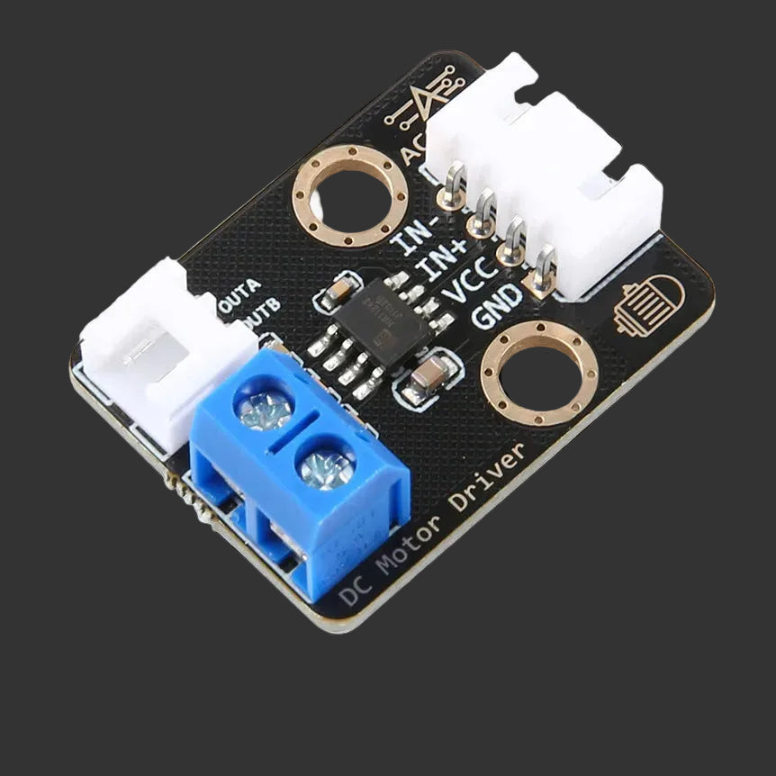 Electronic component board with labeled pins on a white background, featuring the brand 'ACEBOTT'.