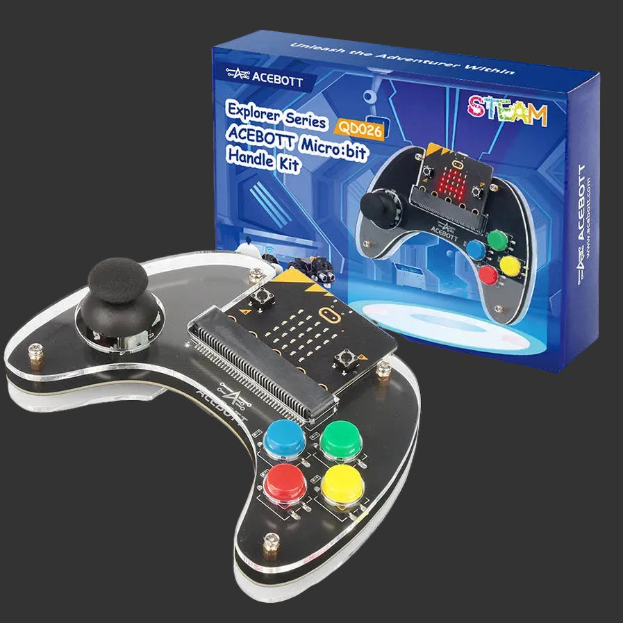 ACEBOTT Micro-bit Handle Kit with packaging on a white background